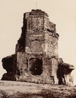 Nimes, Tour Magne, 1853.