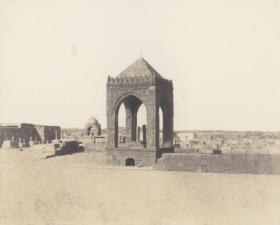 Le Kaire, Cimetière des Mamelouks, 1851-52, printed 1853-54.