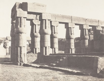 Louksor (Thèbes), Construction Postérieure - Galeries Parallèles, 1851-52, printed 1853-54.