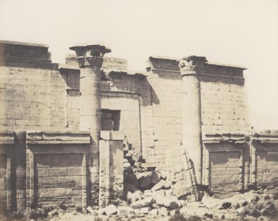 Médinet-Abou (Thèbes), Construction Antérieures - Entrée Principale, 1851-52, printed 1853-54.
