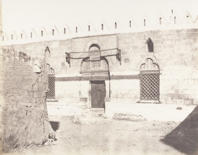 Souâdj, Tombeau de Mouràd-Bey - Entrée de la Mosquée, 1851-52, printed 1853-54.