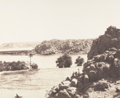 Tâfah, Rochers Granitiques sur les Rives du Nil, 1851-52, printed 1853-54.