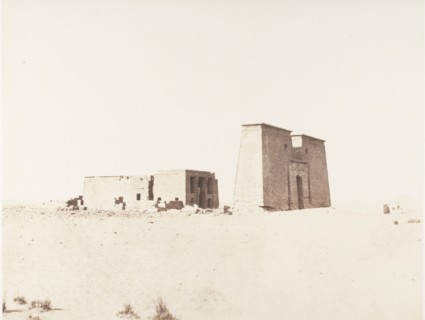 Dakkeh (Pselcis), Vue Générale du Temple, 1851-52, printed 1853-54.