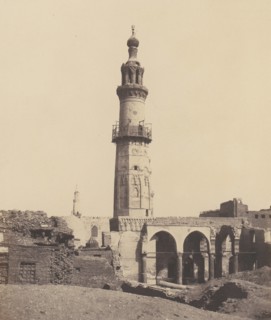 Djirdjeh, Mosquée en Ruines Sur le Bord du Nil, 1851-52, printed 1853-54.