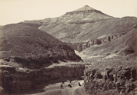 Valley of the Tombs of the Kings, Thebes, 1857.
