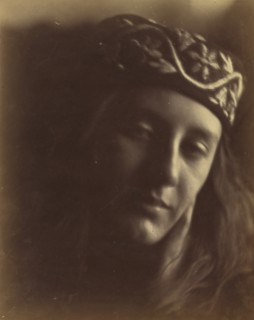 The Maid of Athens (May Prinsep), 1866. May Prinsep was Cameron's sister's adopted daughter and the portrait was inspired by a poem by Lord Byron in 1810.
