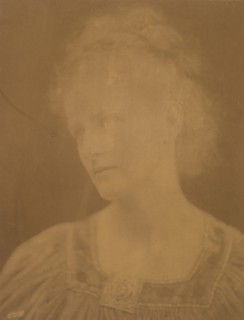 [Egeria], 1874. Emily Peacock poses as Egeria, a goddess, known as an adviser to the Roman king Numa Pomilius in the seventh century B.C.