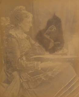 May. Freshwater, 1870. The sitter is May Prinsep.