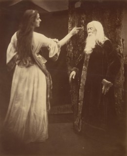 Vivien and Merlin, 1874.
