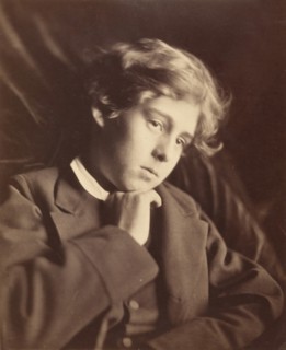 Lionel Tennyson, Freshwater, 1869. Contemplative portrait of Lord Tennyson's twelve-year-old son, Lionel.