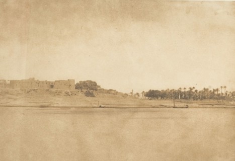 Vue générale d'Esné (No. 3, pointe Nord), 1849-50.