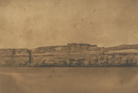 Vue de Djebel-el-teir et du Convent de la Poulie, 1850.