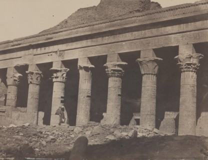 Nubie, Grand Temple d'Isis, a Philoe, Galerie Orientale, April 1850, printed 1852.