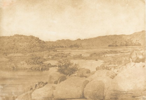 Vue prise à la première Cataracte (Rive droite), 1849-50.