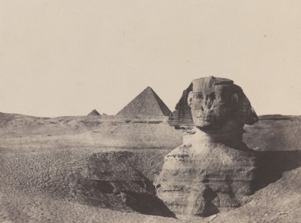 égypte Moyenne, Le Sphinx, December 1849, printed 1852.