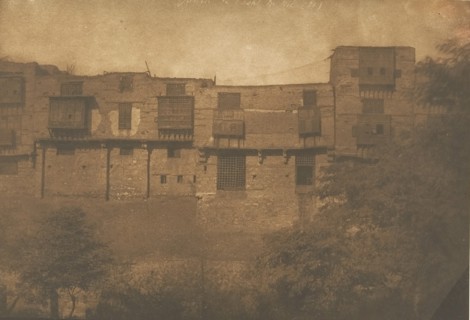 Vue prise d'un Jardin du quartier Franc, au Kaire, December 1849-January 1850.