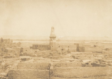Vue du Village d'Edfou, 1849-50.