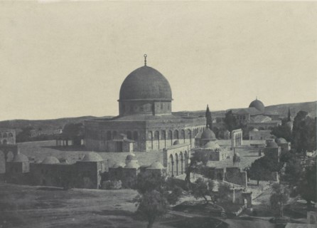 Palestine. Jérusalem. Mosquée d'Omar, 1850.