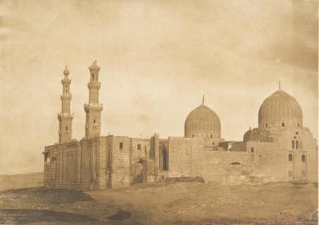 Vue générale de la Mosquée et du Tombeau de Sultan Bezkouk, El-Melek-el-Dâher, au Kaire, December 1849-January 1850.