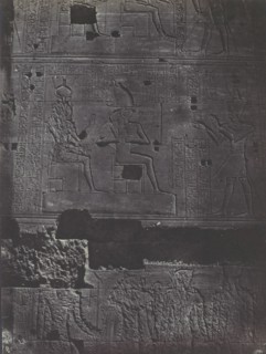 Nubie. Grand Temple D'Isis A Philoe. Muraille occidentale, 1850.