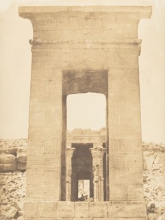 Propylon du Temple de Dandour (Tropique du Cancer), April 1850.