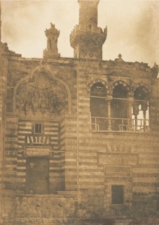 Entrée du Tombeau de Sultan Bezkouk, au Kaire, December 1849-January 1850.