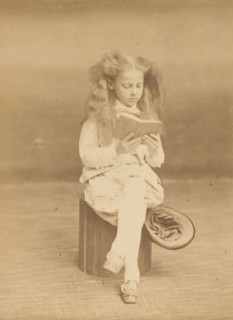 Le liseur, 1860s.