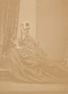 La laçon de dessin. "L'artiste", 1860s.