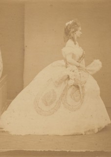 Le noeud de dentelle. "Ritrosetta", 1860s.