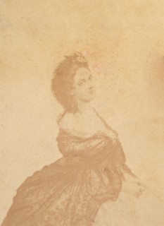 Le châle de dentelle, 1860s.