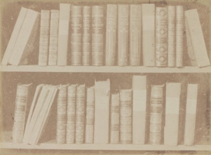 A Scene in a Library, before March 22, 1844.