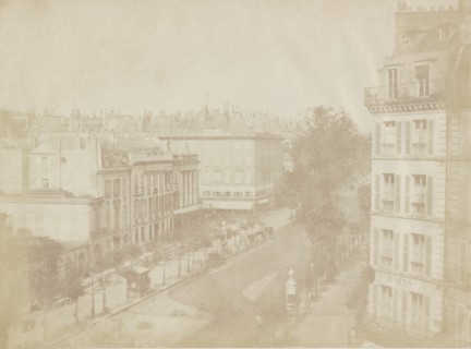 View of the Boulevards at Paris, May 1843.
