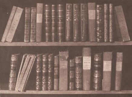 A Scene in a Library, before March 22, 1844.