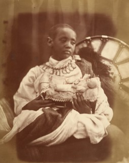 Déjatch Alámayou, King Theodore's Son, July 1868. Creator: Julia Margaret Cameron.