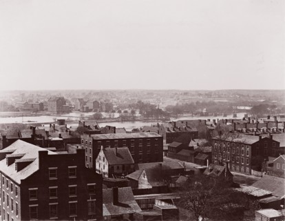 Richmond, Virginia. Looking toward Manchester, ca. 1865. Formerly attributed to Mathew B. Brady.