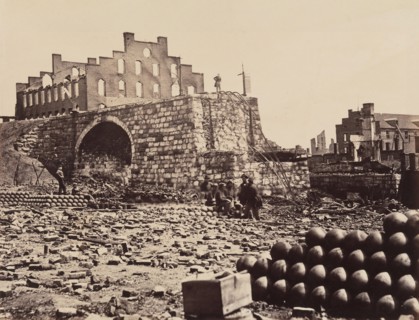 Gardner's Photographic Sketchbook of the War, Volume 2, 1863. Ruins of Arsenal, Richmond, Virginia.