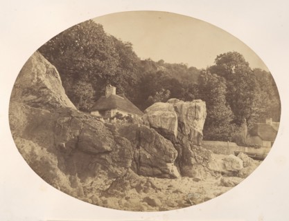 Babbicombe, from the Beach, 1857.