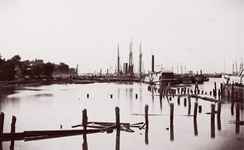 City Point, Virginia, 1861-65. Formerly attributed to Mathew B. Brady,