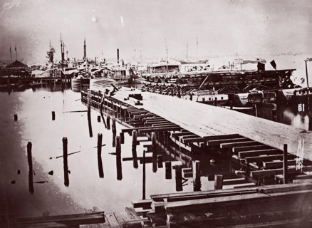 City Point, Virginia, 1861-65. Formerly attributed to Mathew B. Brady.