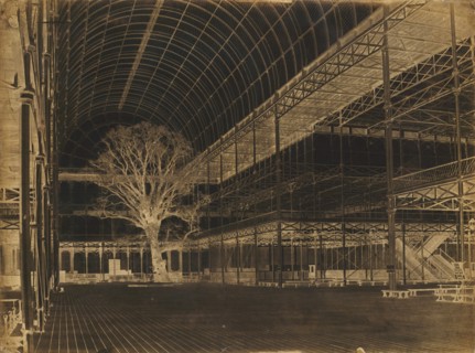 Crystal Palace, Hyde Park, Transept, 1852.