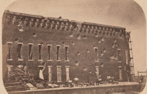 The Evacuation of Fort Sumter, April 1861, April 1861.