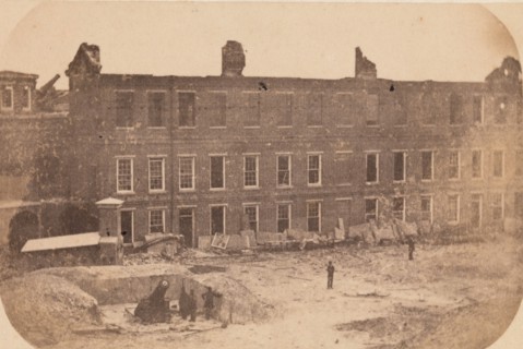 The Evacuation of Fort Sumter, April 1861, April 1861.