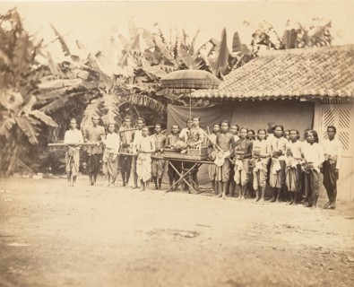 Prince Cambodgien et son Cortège, 1866.