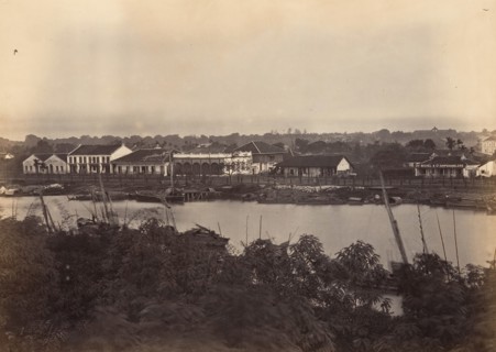 Vue de Saïgon (Feuille No. 2), 1866.