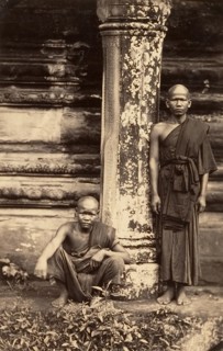 Bonzes de la Grande Pagode, 1866.