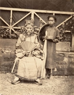 Chef de Village en Costume officiel, Cochinchine, 1866.