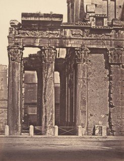 Tempio di Antonino e Faustina, 1848-52.