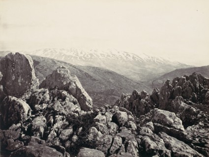 Mount Hermon, The Mount of Transfiguration, ca. 1857.