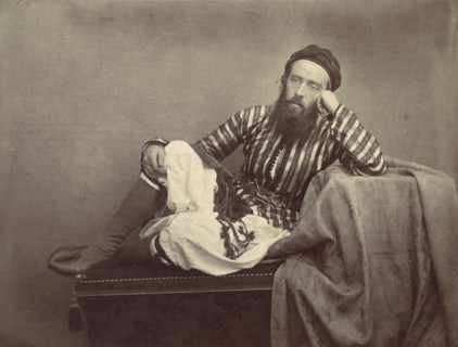Portrait, Turkish Summer Costume, 1857.