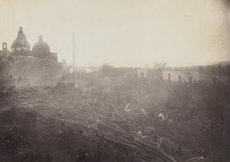 Architectural Study in Mexico, 1864-69.